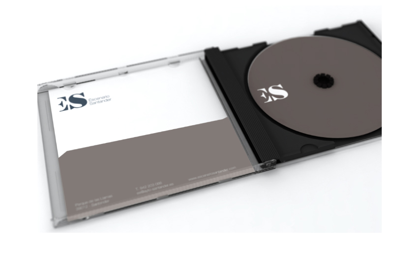 Carcasa CD - DVD // Escenario Santander