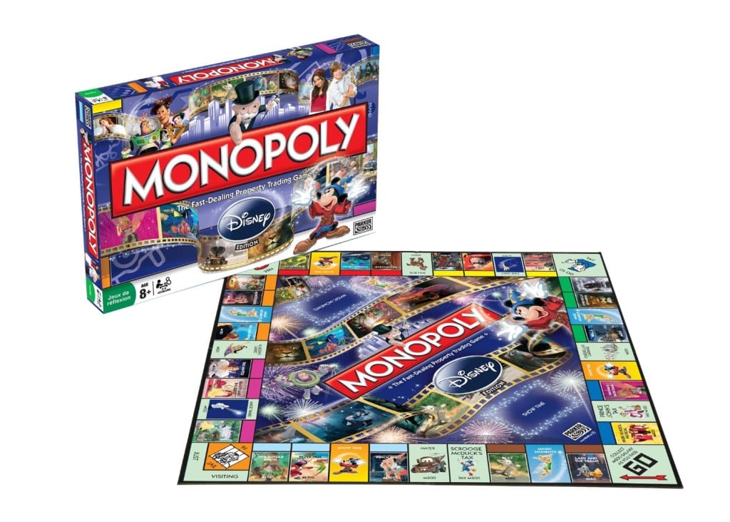 Monopoly edición Disney post entrada blog Limonada Estudio