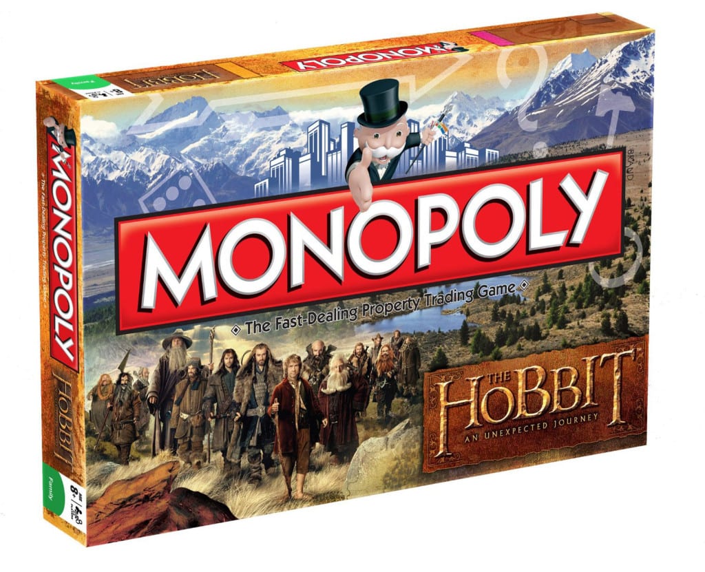 Monopoly edición El Señor de los Anillos The Hobbit post entrada blog Limonada Estudio